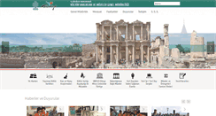 Desktop Screenshot of kulturvarliklari.gov.tr